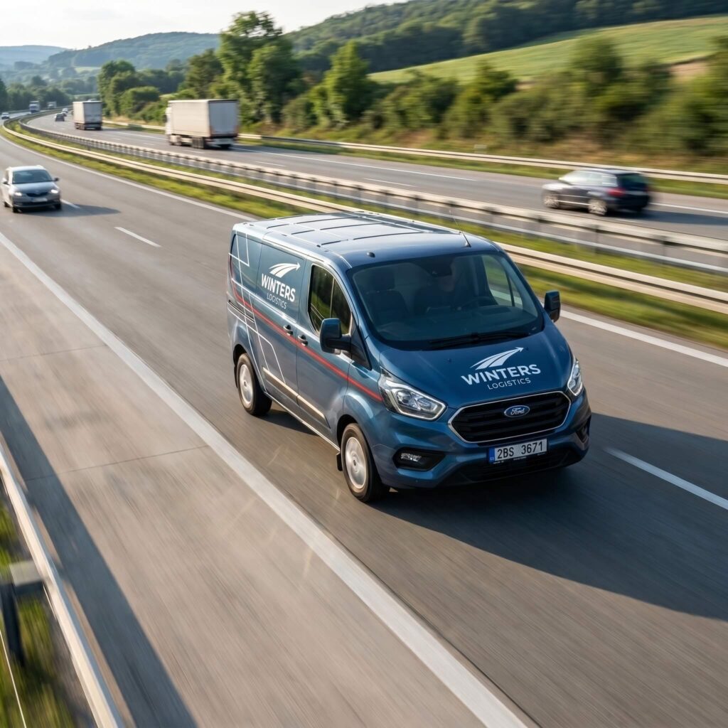 autodoprava zboží po Evropě dodávkou